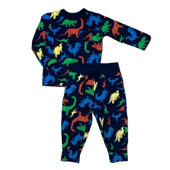 Like New GAP Dinosaur Long Sleeve Shirt 12-18 Months - Picture 5 of 10